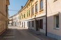 Historical houses in AjdovÃÂ¡ÃÂina, Slovenia Royalty Free Stock Photo